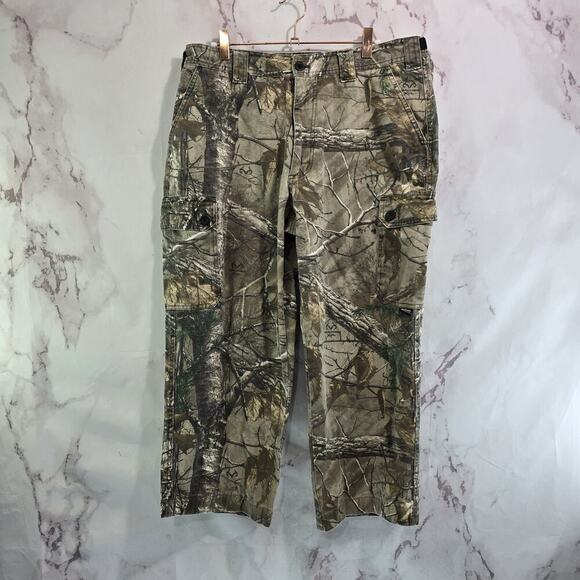 Gander Mountain Guide Series Camo Pants Mens Large Hunting Capri Realtree Xtra - Picture 5 of 13